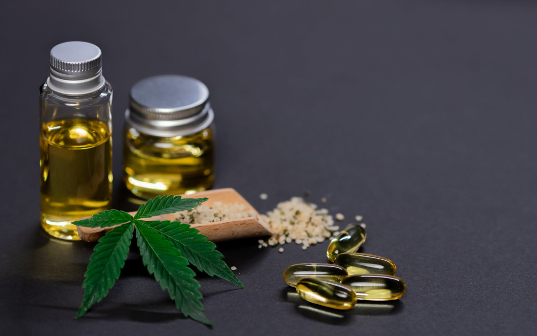 Kannabidiol z konopi siewnych